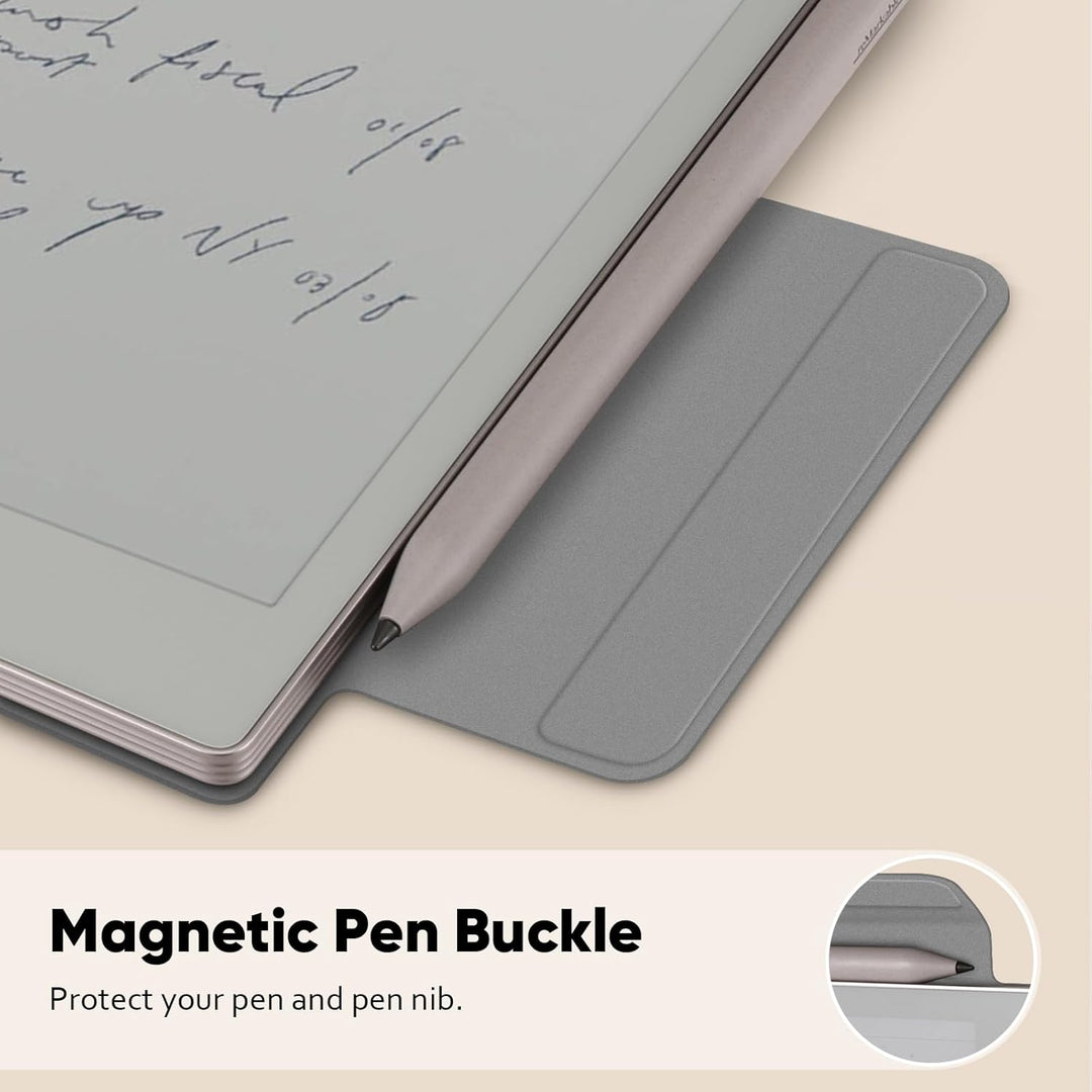Fintie Hülle für Remarkable Paper Pro Move 7.3" 2025 mit Stifthalter, Hochwertiges PU-Material Leich