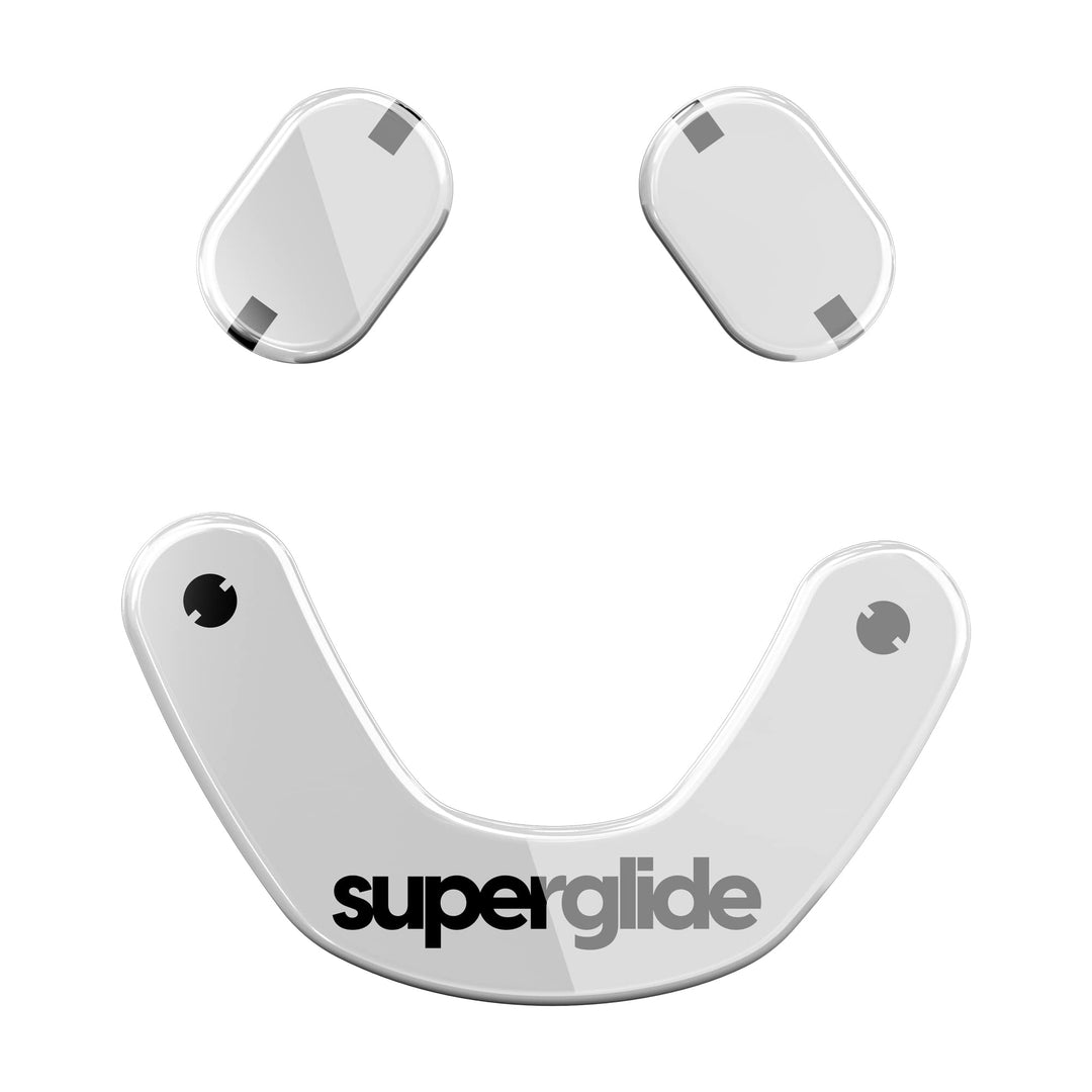 Pulsar Gaming Gears Superglide Type-S Skates für SteelSeries Prime, Weiss