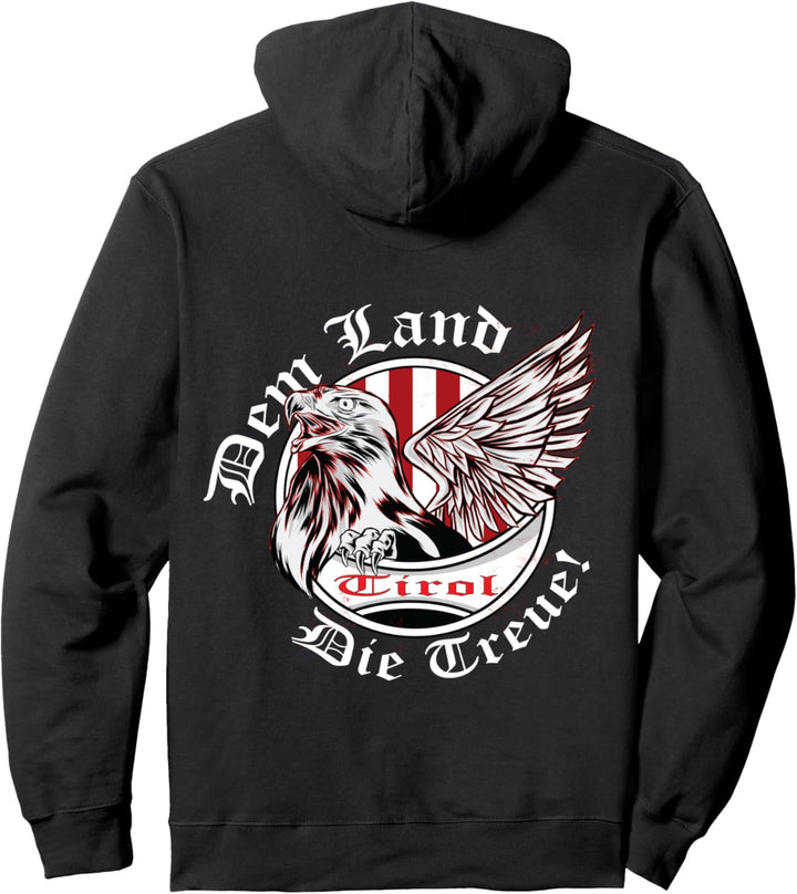 Tirol T-Shirt Dem Land Tirol die Treue Wappen Adler Tiroler Pullover Hoodie