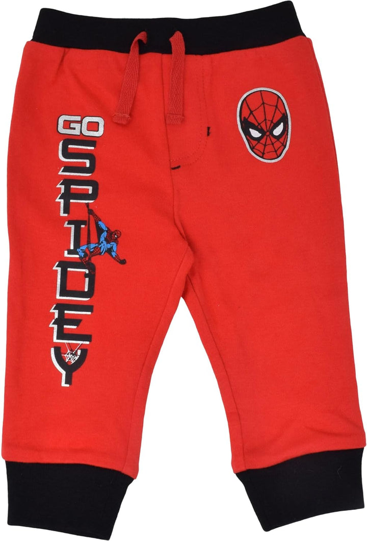 Marvel Avengers Black Panther Incredible Hulk Spiderman Baby Boys 4 Pack Pants Newborn