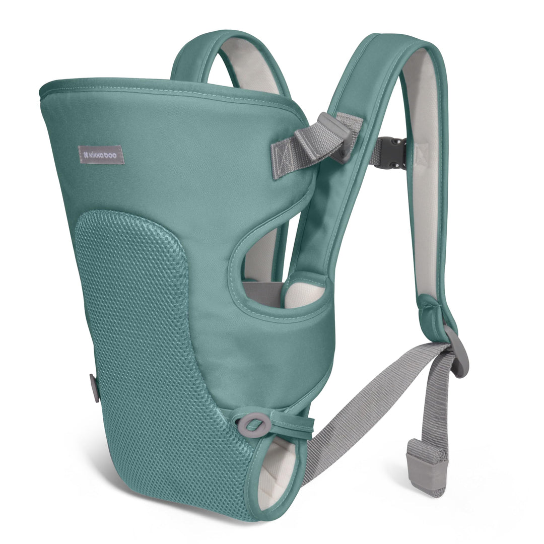 KikkaBoo Babytrage Neugeborenes MYRA, Ab 3 Monaten, Ergonomisch & Bequem, Für Babys bis 9 kg, 3 Trag