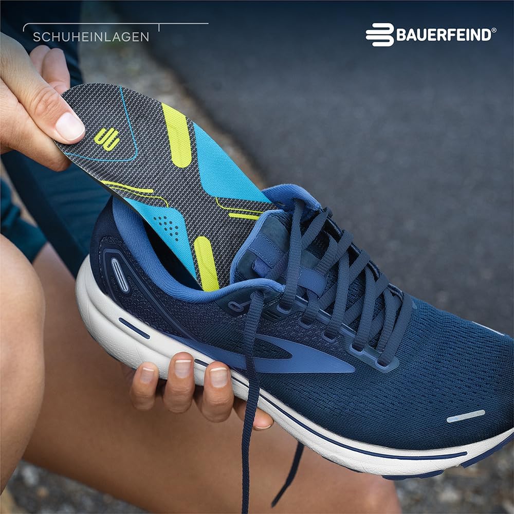 BAUERFEIND Sport-Einlegesohlen für Laufschuhe Run Performance Insoles 1 Paar Sport-Einlagen 45, 45