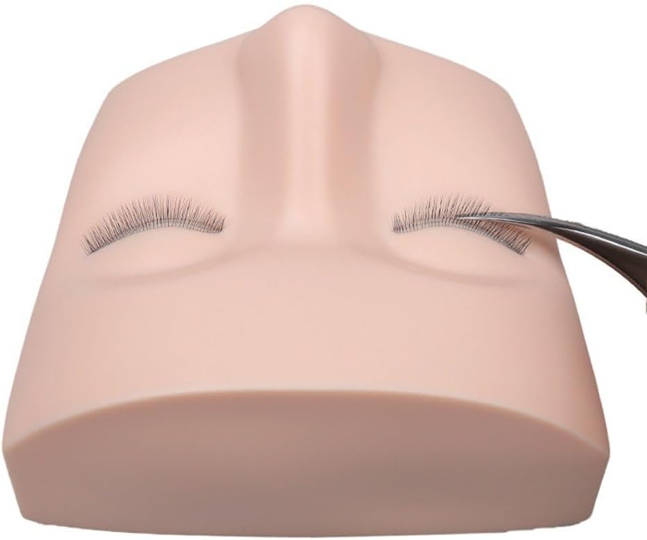 Muteitt Wimpern-Mannequin-Kopf Für Wimpernverlängerung, Wimpernverlängerung, Augenlider, Make-up-übu