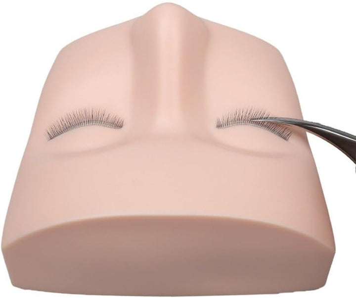 Muteitt Wimpern-Mannequin-Kopf Für Wimpernverlängerung, Wimpernverlängerung, Augenlider, Make-up-übu