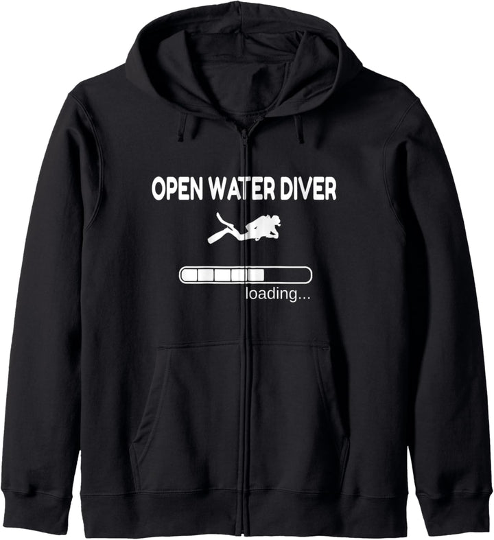 Open Water Diver Tauchschein Tauchsport Geschenk Kapuzenjacke