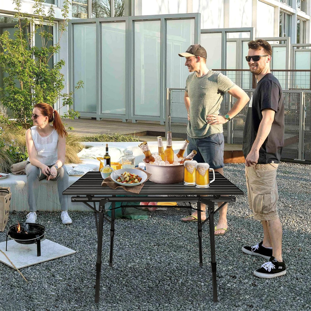 XMTECH Alu Campingtisch Klappbar Camping Tisch Camping Klapptisch Falttisch Picknicktisch Reisetisch