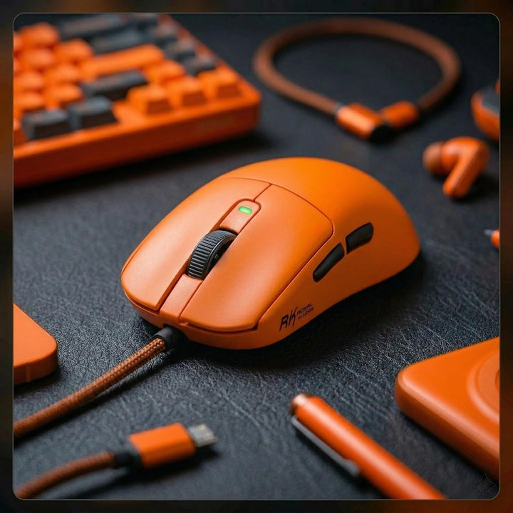 RK ROYAL KLUDGE M30 Gaming Maus Kabellos, 12000 DPI PixArt PAW3311 Sensor, 41g Ultralight Wireless M
