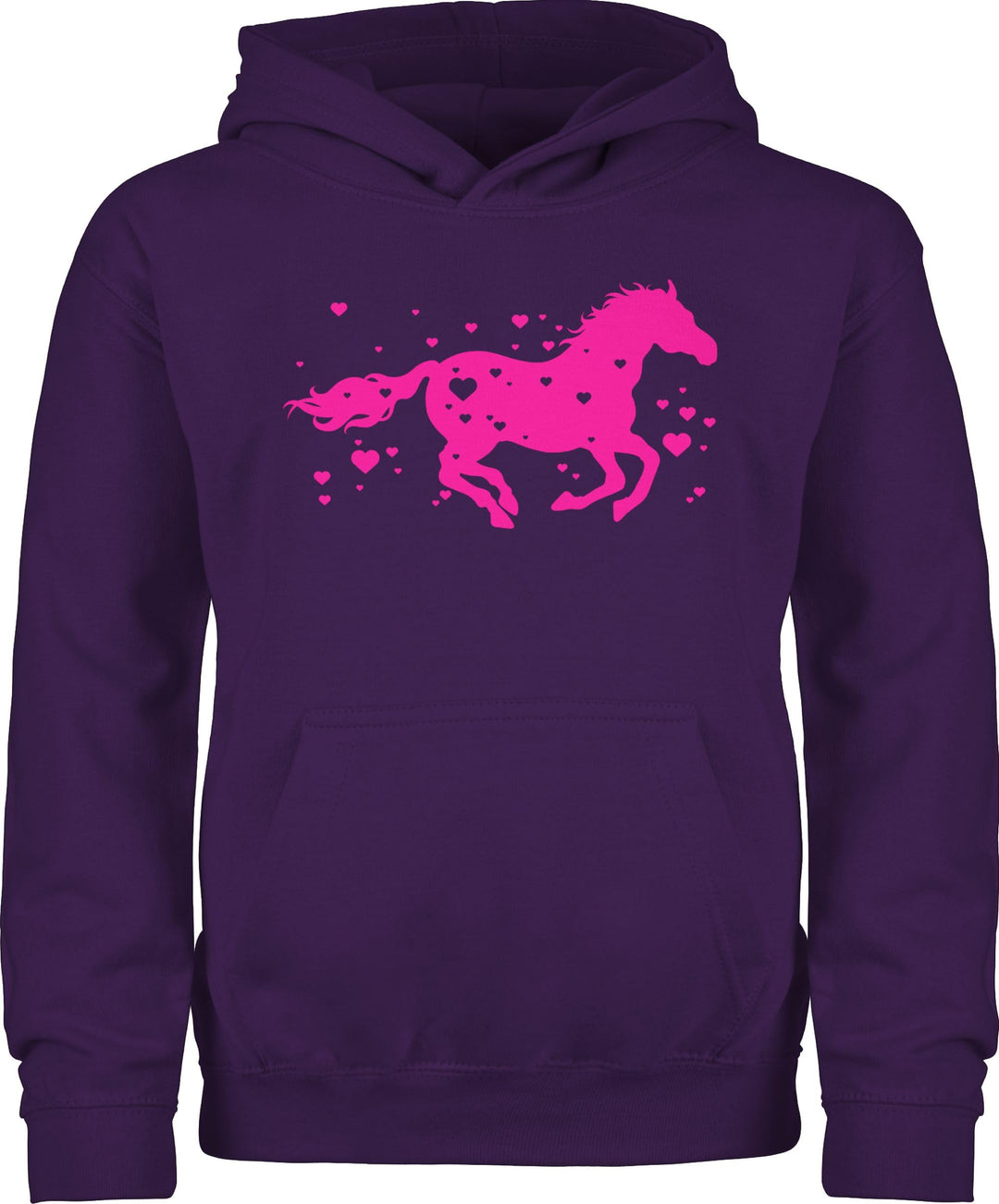 Shirtracer - Kinder Hoodie Jungen Mädchen - Pferde - Geschenk Pferd I Pferdemädchen Geschenke I Reit