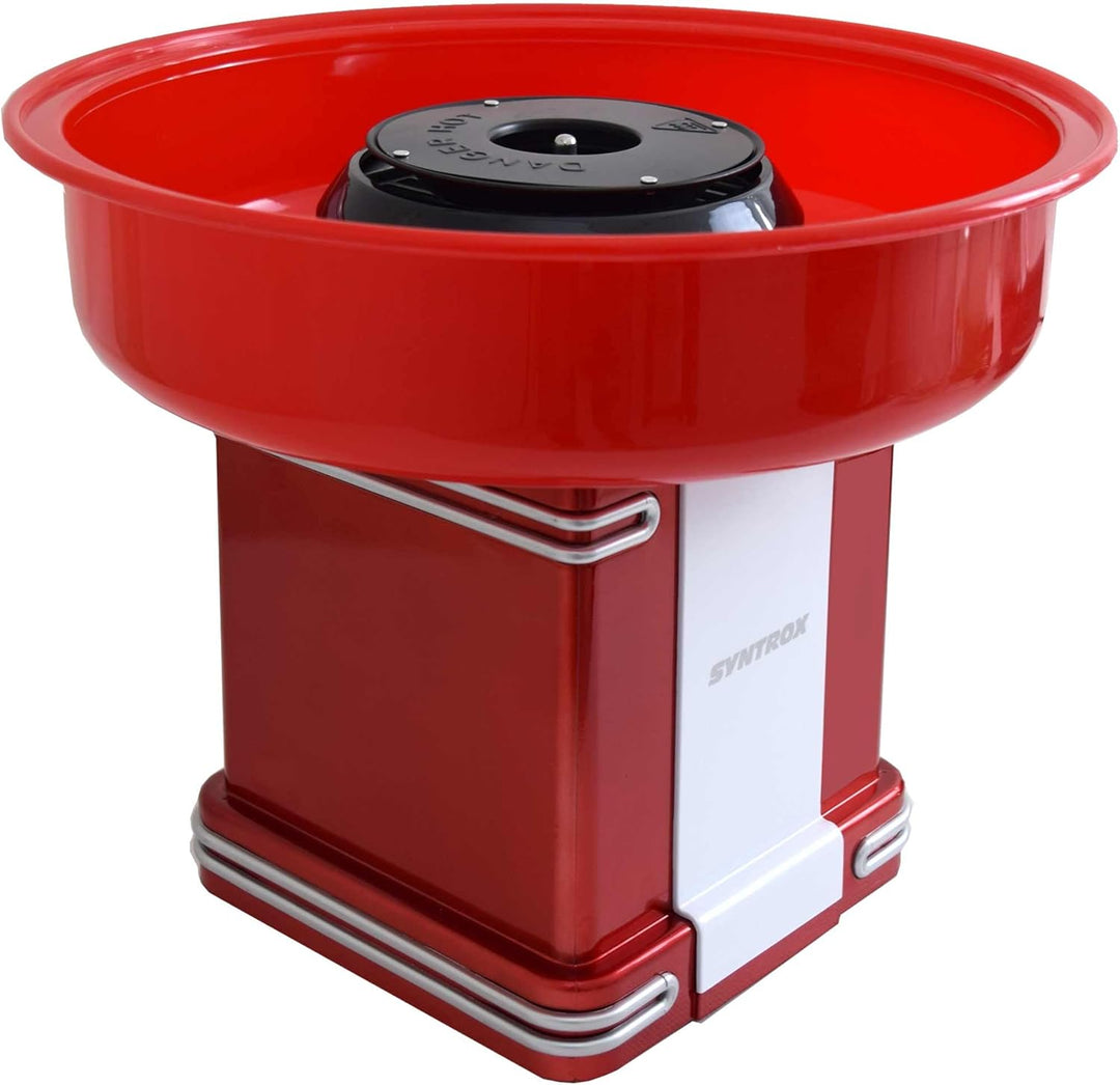 Syntrox Germany Zuckerwattermaker Zuckerwattemaschine Zuckerwatteautomat ZWM-500W Oregon