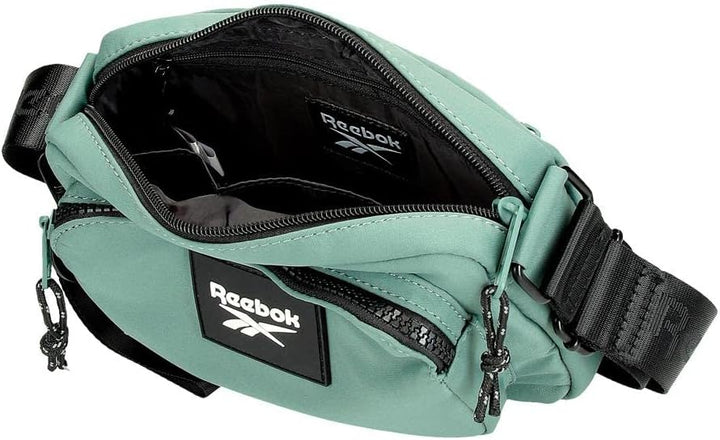 Reebok Damen Elsie Gepäck- Kuriertasche Bandolera Pequeña Grün, Bandolera Pequeña Grün