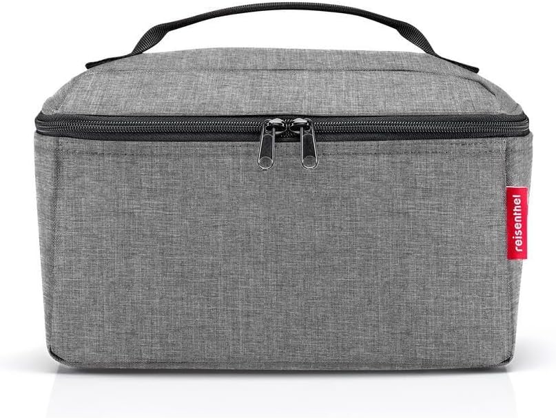 reisenthel beautycase Twist Silver - quadratischer Kulturbeutel, Gepäckorganisator, Kosmetiktasche,