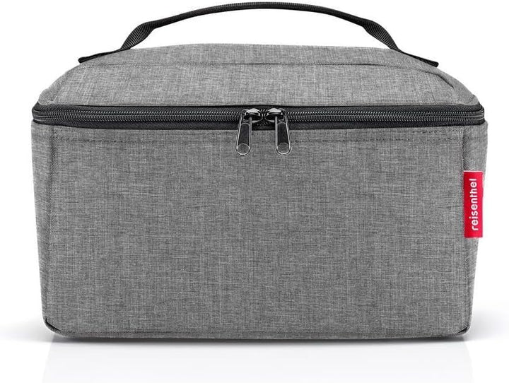 reisenthel beautycase Twist Silver - quadratischer Kulturbeutel, Gepäckorganisator, Kosmetiktasche,