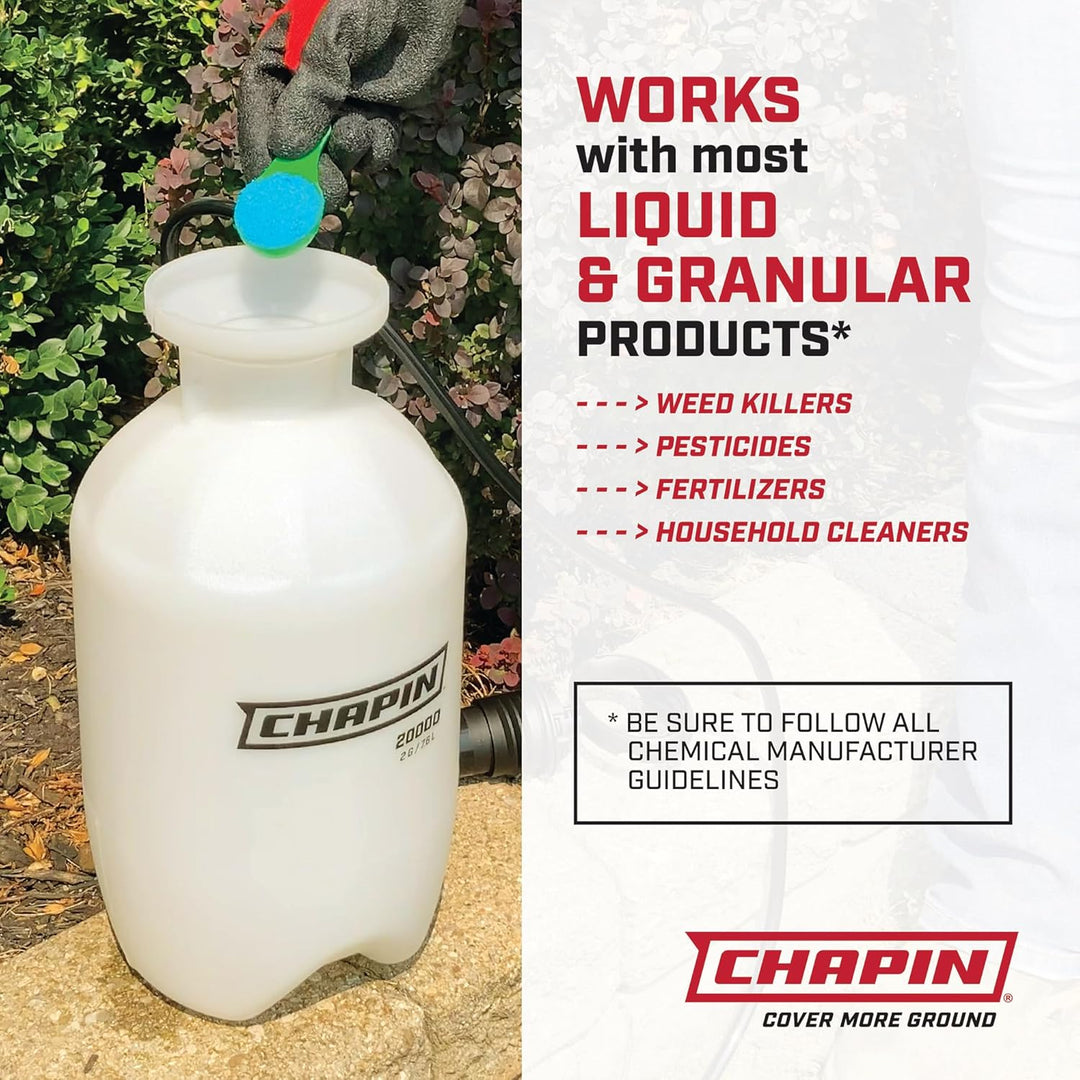 Chapin 20003 Made in USA 3 Gallonen Rasen- und Gartenpumpen-Drucksprüher, zum Sprühen von Pflanzen,