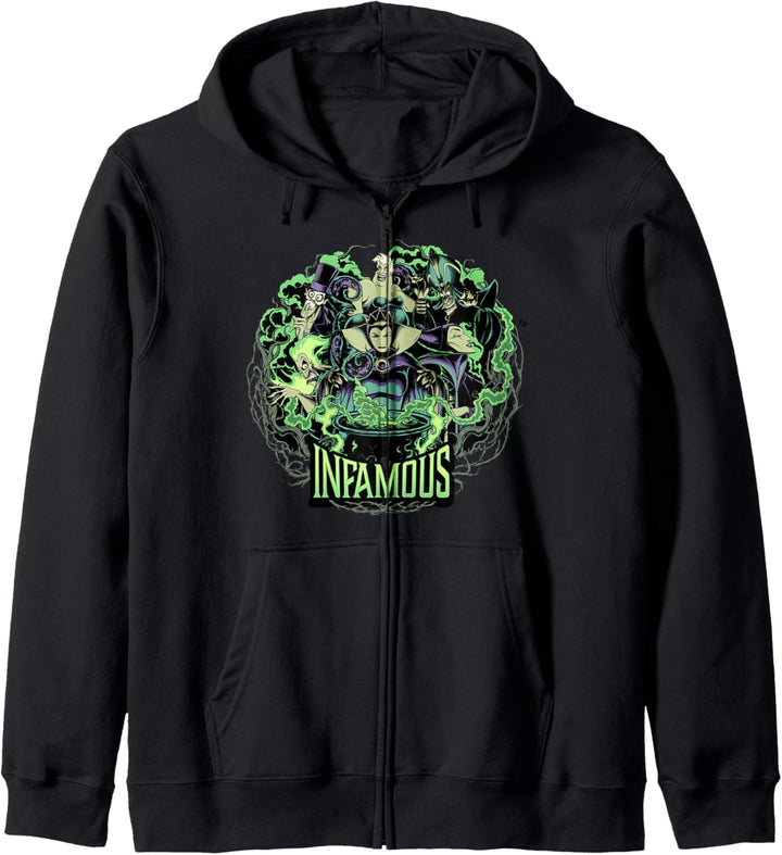 Disney Villains Infamous Evil Group Kapuzenjacke