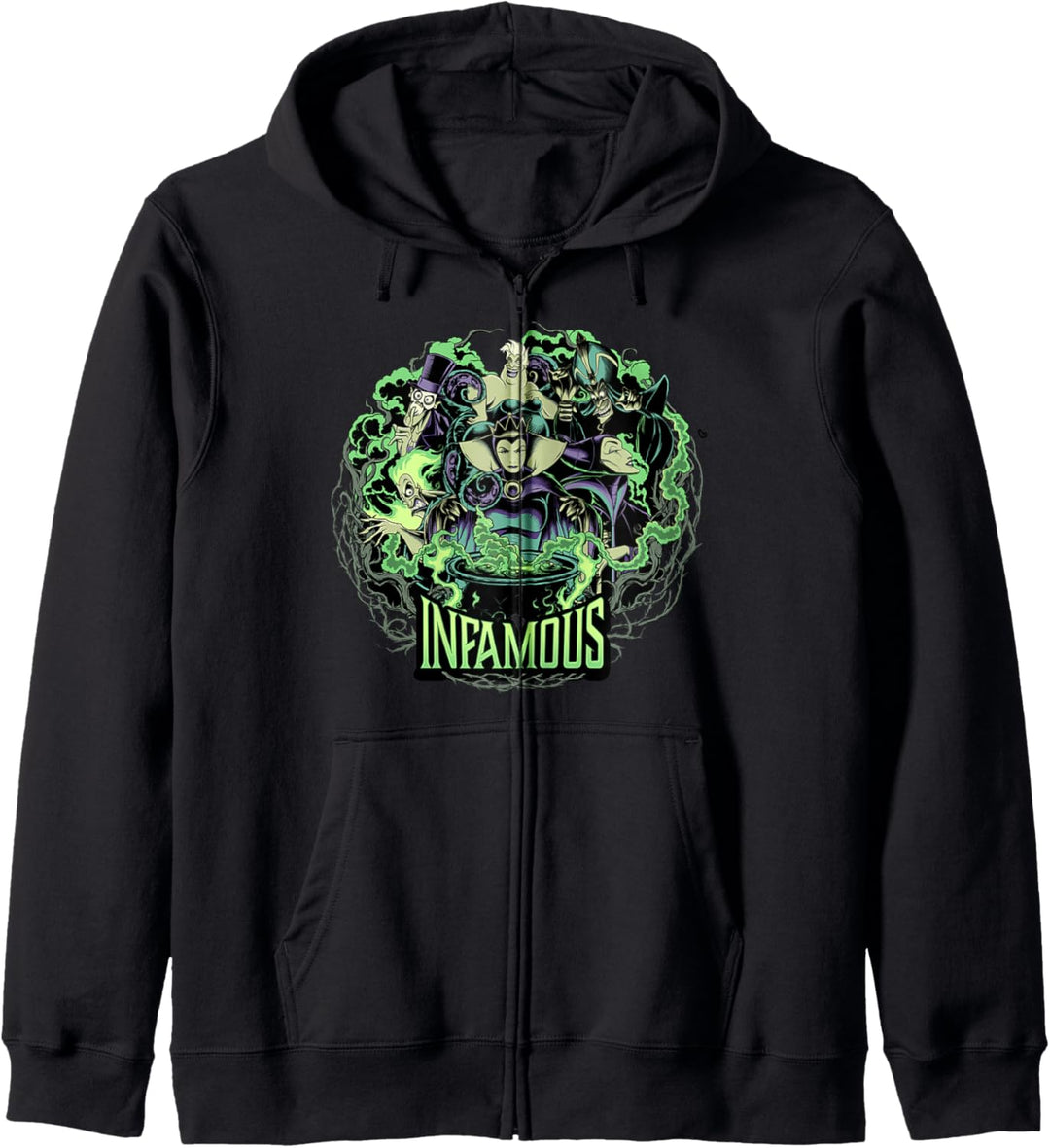 Disney Villains Infamous Evil Group Kapuzenjacke