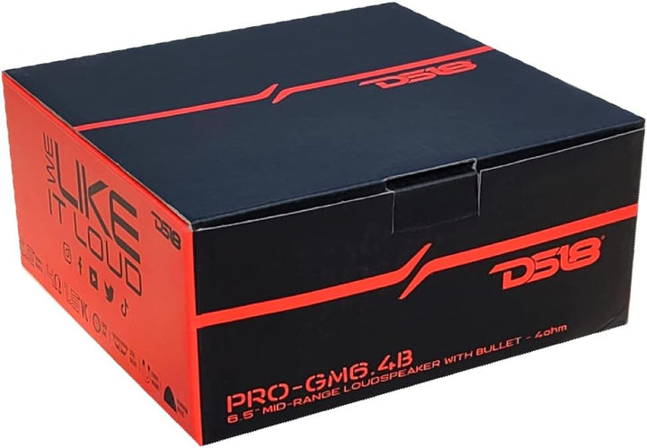 1 MIDRANGE kompatibel mit DS18 PRO-GM6.4B 16,5 cm 165 mm 6,5" Durchmesser 140 watt rms und 480 watt