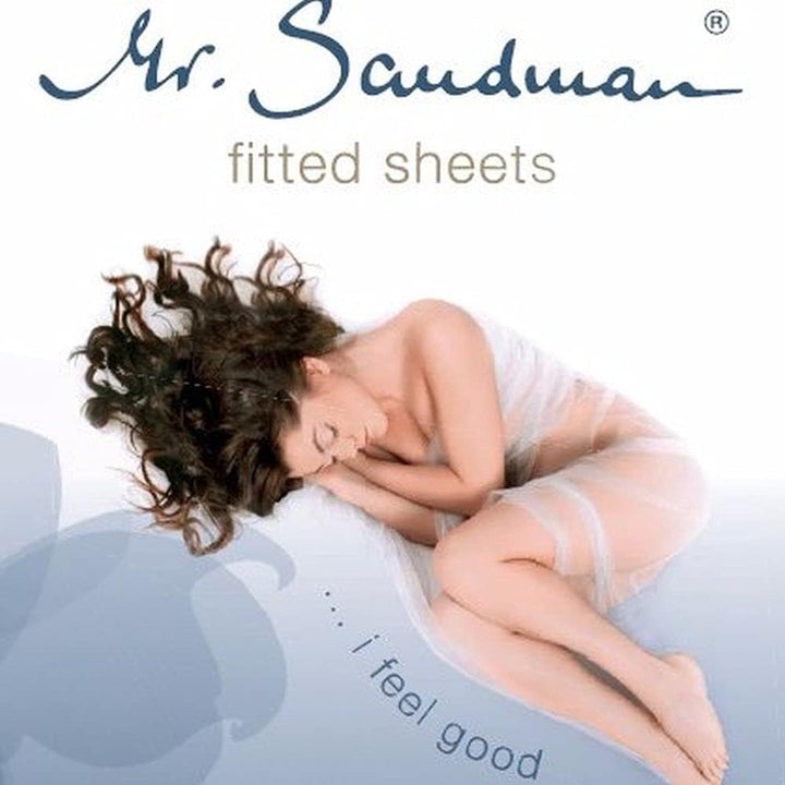 Mr.Sandman Top Care Tencel Matratzenschutz mit Eckengummi Weiss 90x200cm 175g/m²