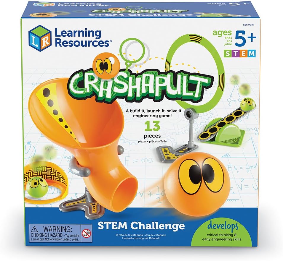 Learning Resources LER9287 MINT-Herausforderung mit verrücktem Katapult