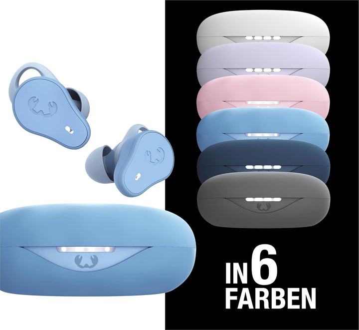 Fresh 'n Rebel Twins Move, kabellose In-Ear Bluetooth Sport Kopfhörer, Spritzwassergeschützt, Dual M