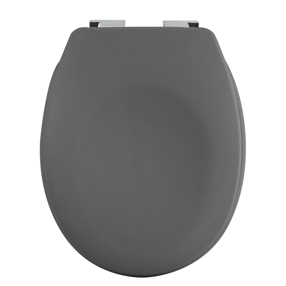 spirella Premium Toilettendeckel oval Klodeckel mit matten Finish und Softclose Absenkautomatik. Ant