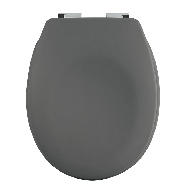spirella Premium Toilettendeckel oval Klodeckel mit matten Finish und Softclose Absenkautomatik. Ant