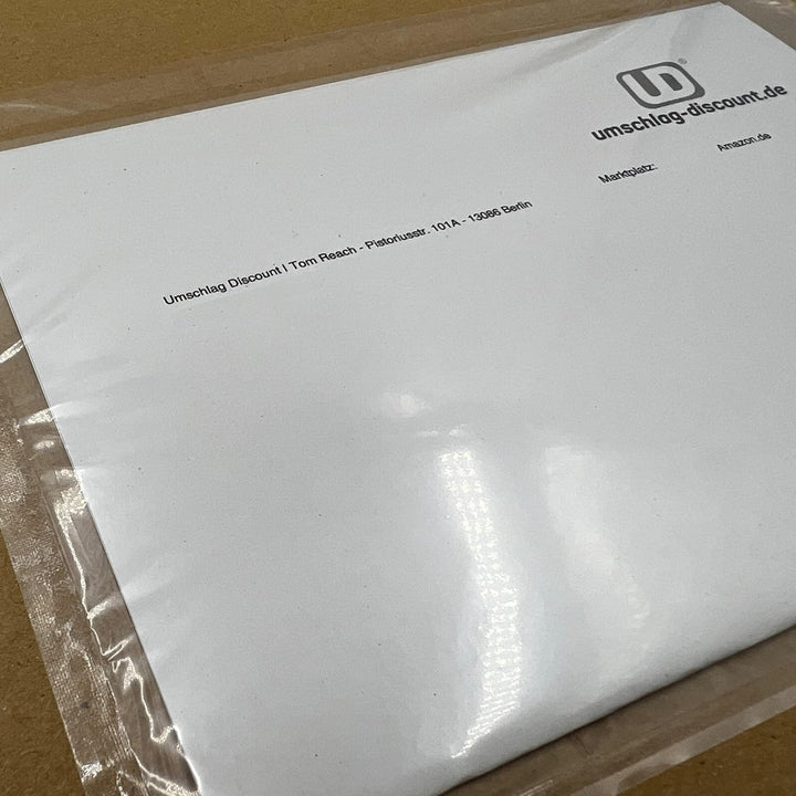 Lieferscheintaschen selbstklebend C5 - Transparente Versandtaschen 100 Stück - Dokumententasche für