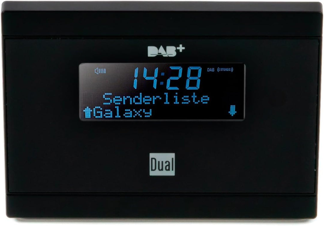 Dual DAB 2 A Digital-Radio Adapter mit Fernbedienung (LCD-Display, DAB(+)/UKW-Tuner, Alarmfunktion)