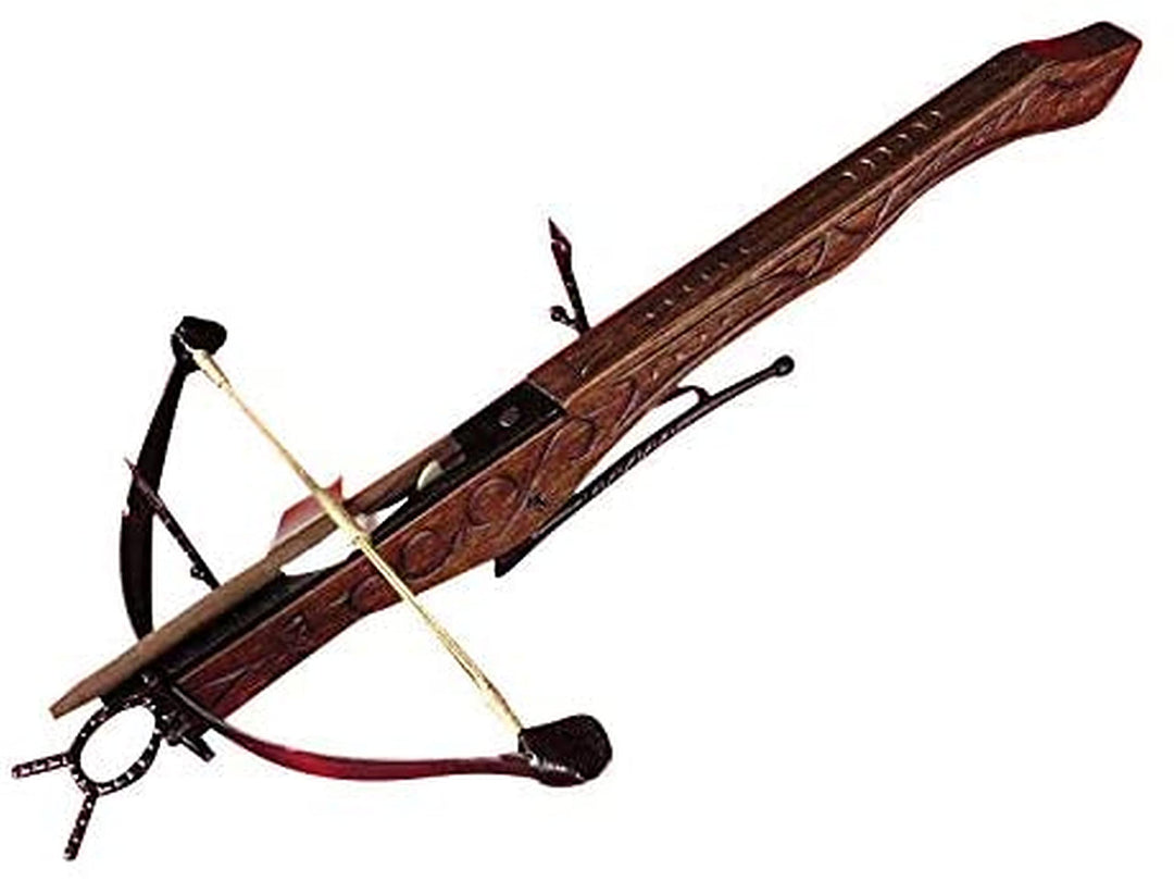 Dekorative Holzarmbrust XV. Jahrhundert AG0F.01 Ritterarmbrust Mittelalterliche Armbrust für histori