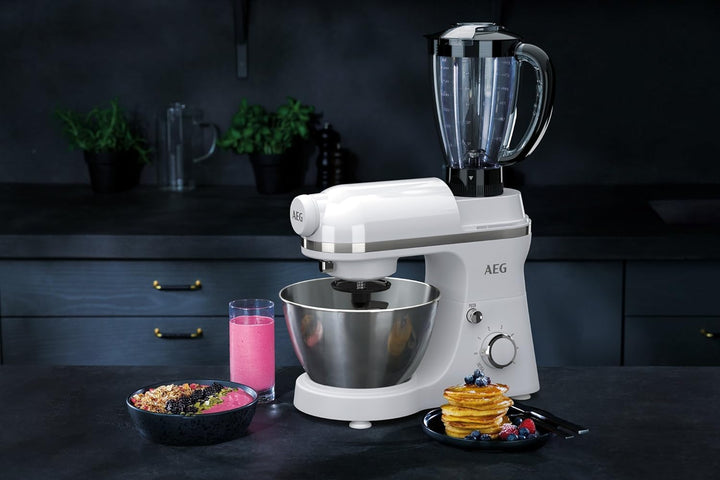 AEG AMPJM01 Standmixer-Aufsatz, passend für AEG Küchenmaschinen der KM3-Serie, z.B. KM 3200