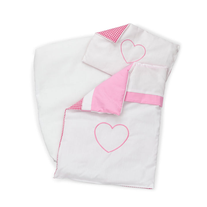 Woet New Classic Toys – 0746 – Zubehör für Puppe – Einem für Kinderwagen – Weiss/Rosa
