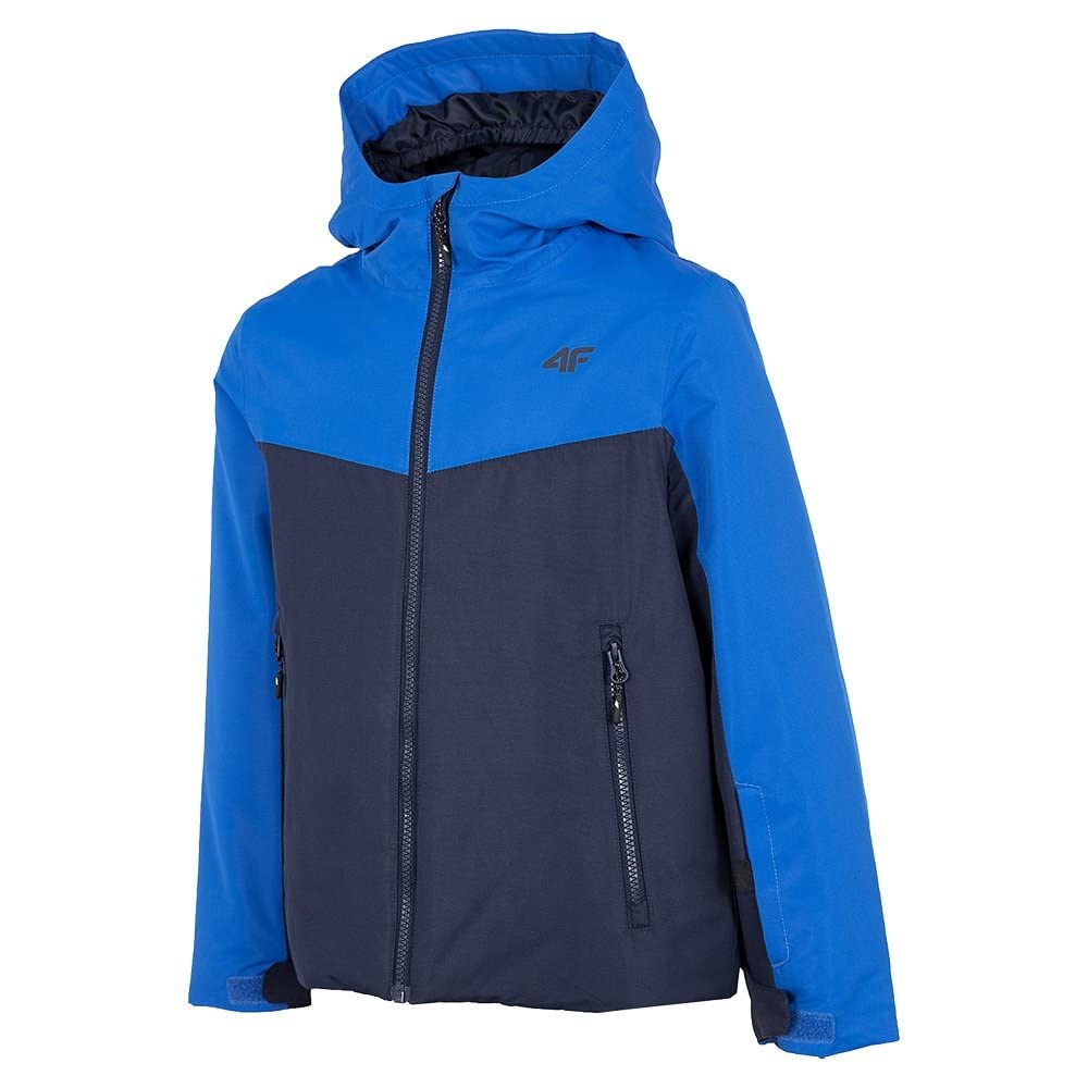 4F JUNIOR Jungen Boy's Ski Jkumn001 Technical Jacket, Dunkelblau, 164 cm