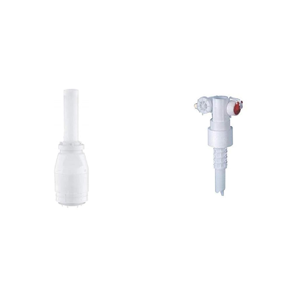 GROHE Servo - Ablaufventil (Spülung unterbrechbar, ohne Ventilsitz), 43486000 & Füllventil 43537000
