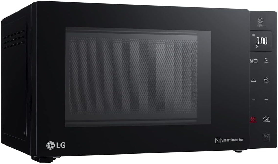 LG MH7235GPS Mikrowelle Smart Inverter mit Quarzgrill, 32 Liter, 1200 W, Automatikprogramme, 5 Leist
