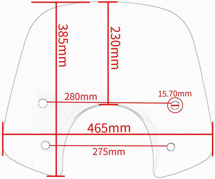 Scooter Windschutzscheibe Flyscreen Deflectors Visier für Vespa Primavera 50 125 150 Primavera 50 Pr
