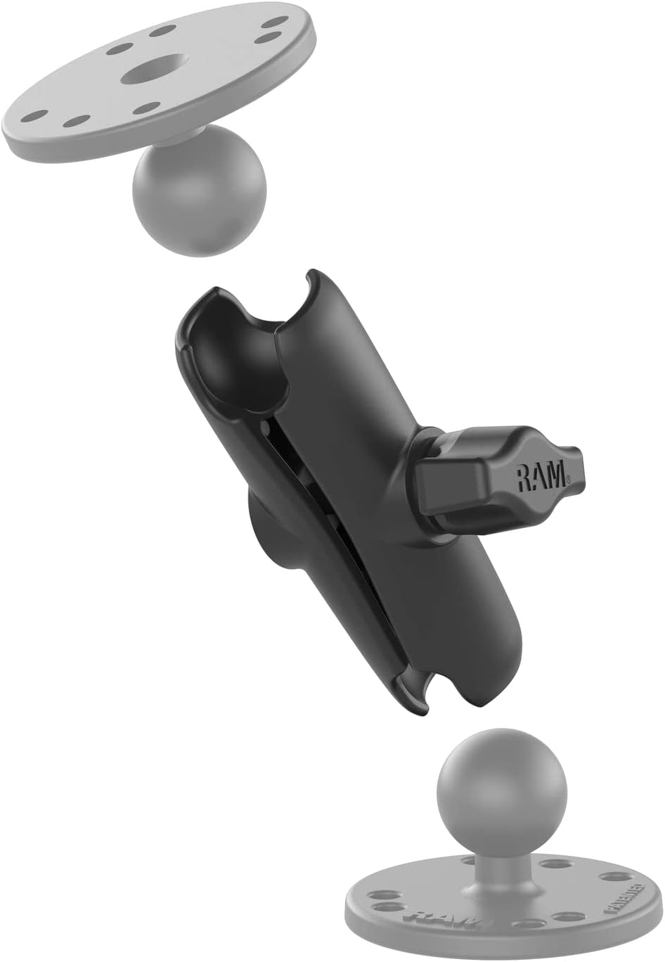 Rammount Powersports Double Socket Arm