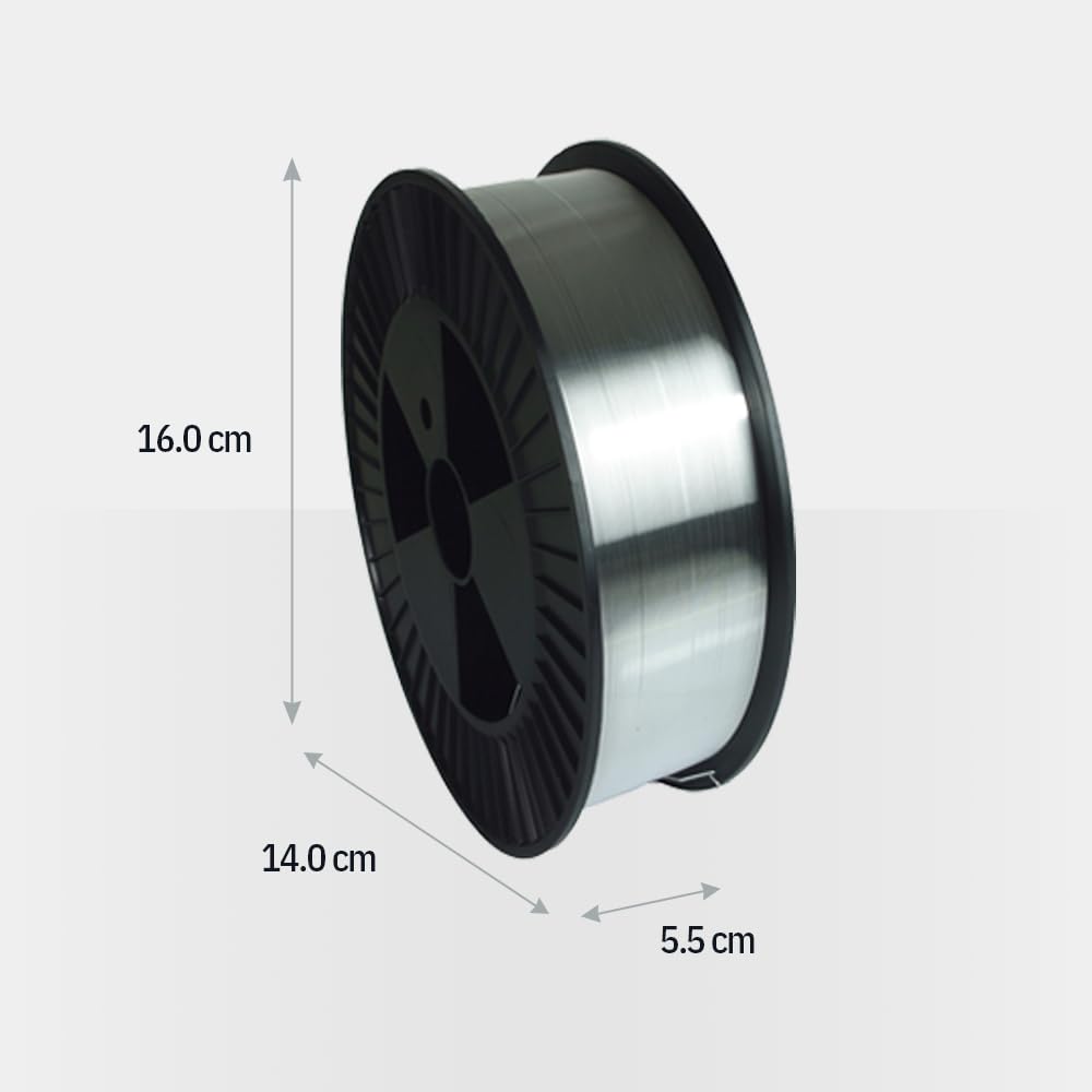 GYS Massivdrahtspule, Durchmesser 100 mm, Aluminium, AlMg 5, 0,8 - 0,5 Kg, 086548