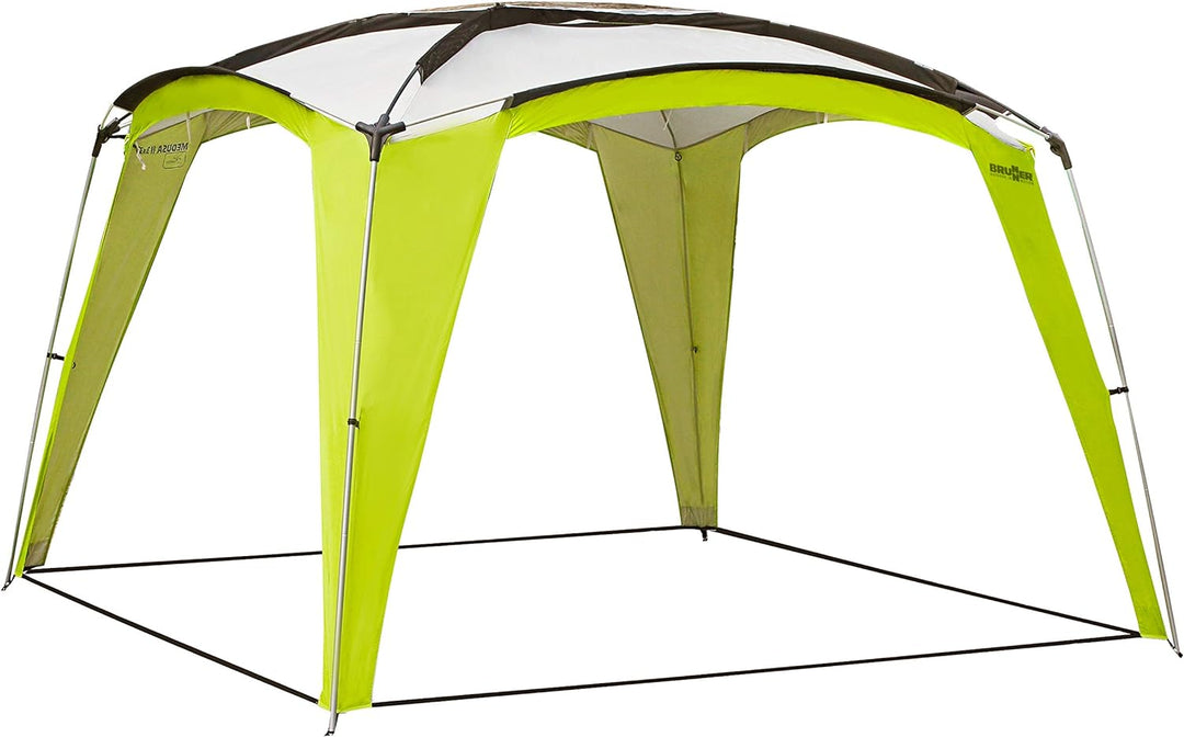 Pavillon-Garten 300 x 300 x 190/230 cm Brunner - grün, - grün