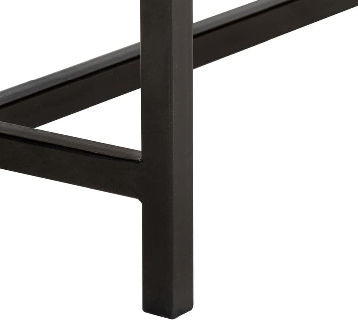 vidaXL Mangoholz Massiv TV Schrank mit 4 Türen Lowboard Fernsehschrank Fernsehtisch TV Möbel Board S