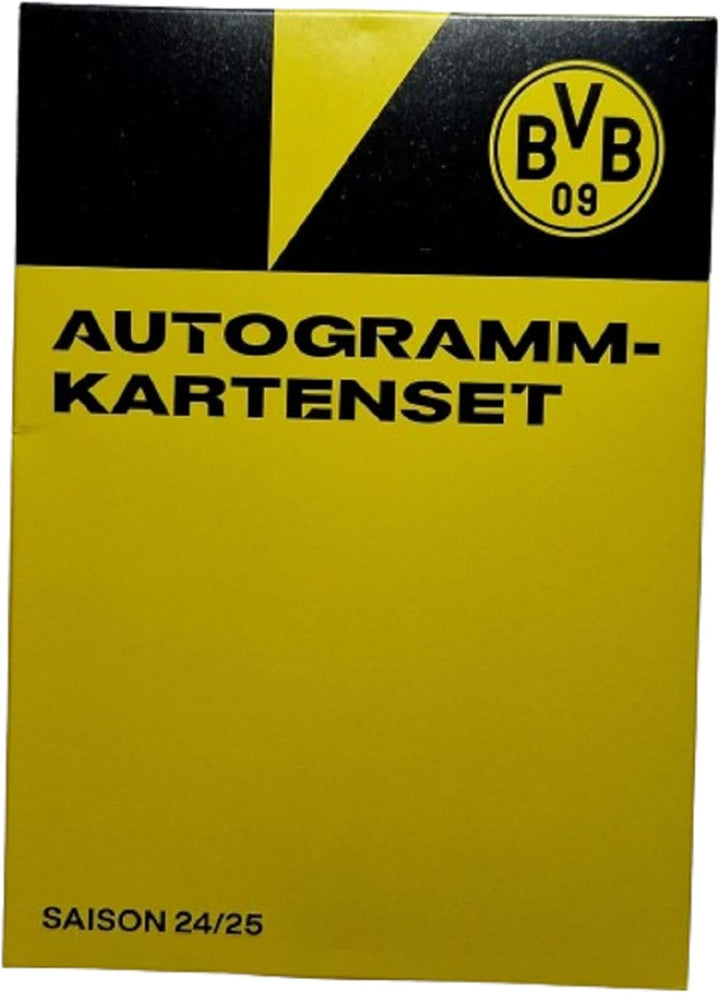Dortmund Borussia Autogrammkarten Team 2024/25 unsigniert Sammelkarten Autographs Card BVB 09