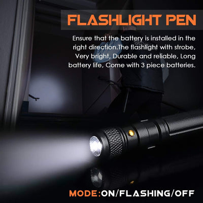 BIIB Geschenke für Männer, Multitool Pen mit LED, Gadgets für Männer Geschenke Weihnachten, Weihnach