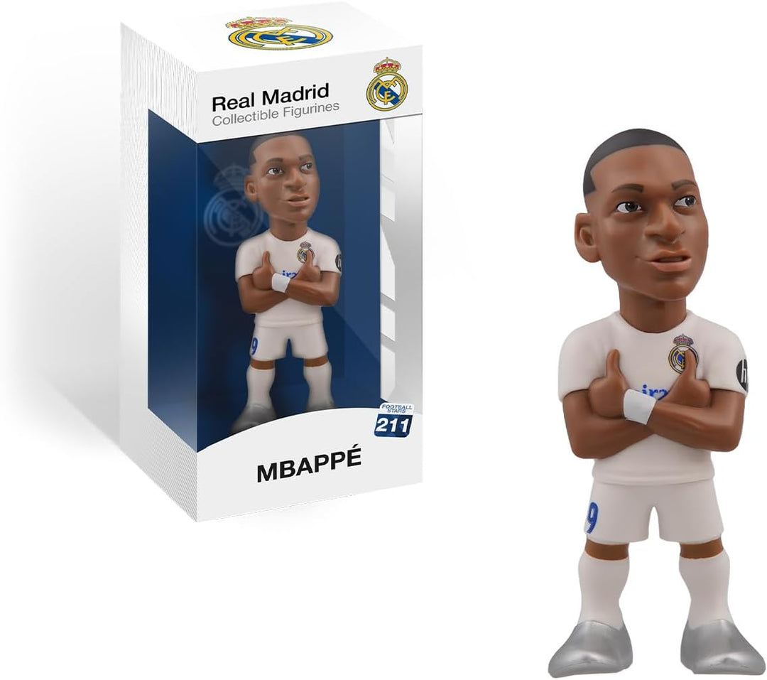 MINIX Sammelfigur MN18451 Mbappé, Real Madrid, Sammlerstück, 12 cm, Geschenkidee für Kinder und Erwa
