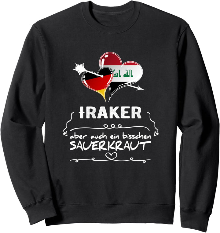 Deutschland und Irak doppelte Staatsbürgerschaft Sweatshirt