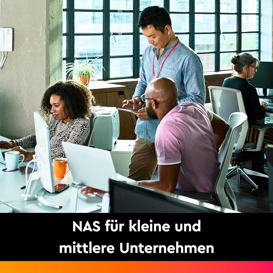 WD Red Plus interne Festplatte NAS 6 TB (3,5'', Datenübertragung bis 175 MB/s, Workload 180 TB/Jahr,