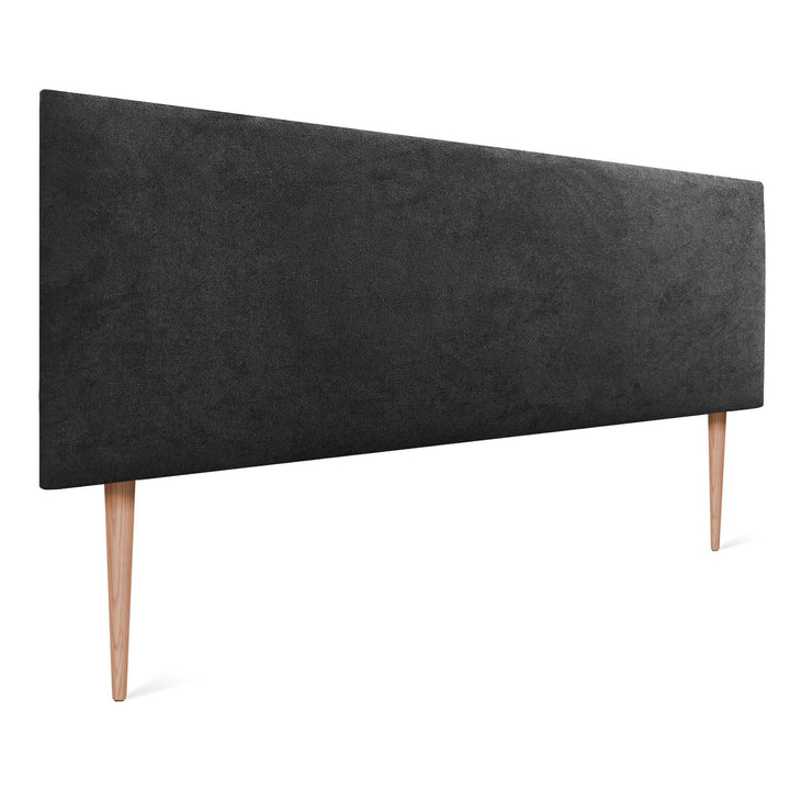DHOME Kopfteil aus Kunstleder oder Stoff AQUALINE Glattes gepolstertes Kopfteil Luxusbett Kopfteil (