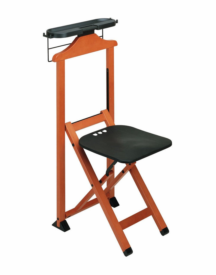 Foppapedretti Klappbarer Trägerstuhl, Buchenholz, Kunststoff, Eisen, OneSize