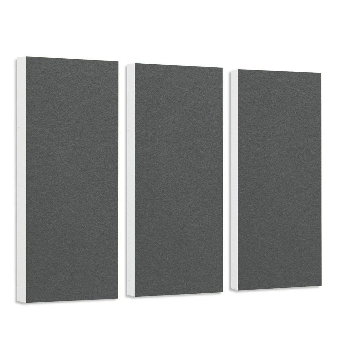 platino24 Schallabsorber COLORE aus Basotec G+ I Akustikpaneele mit Akustikfilz I 3 Wand-Paneele in
