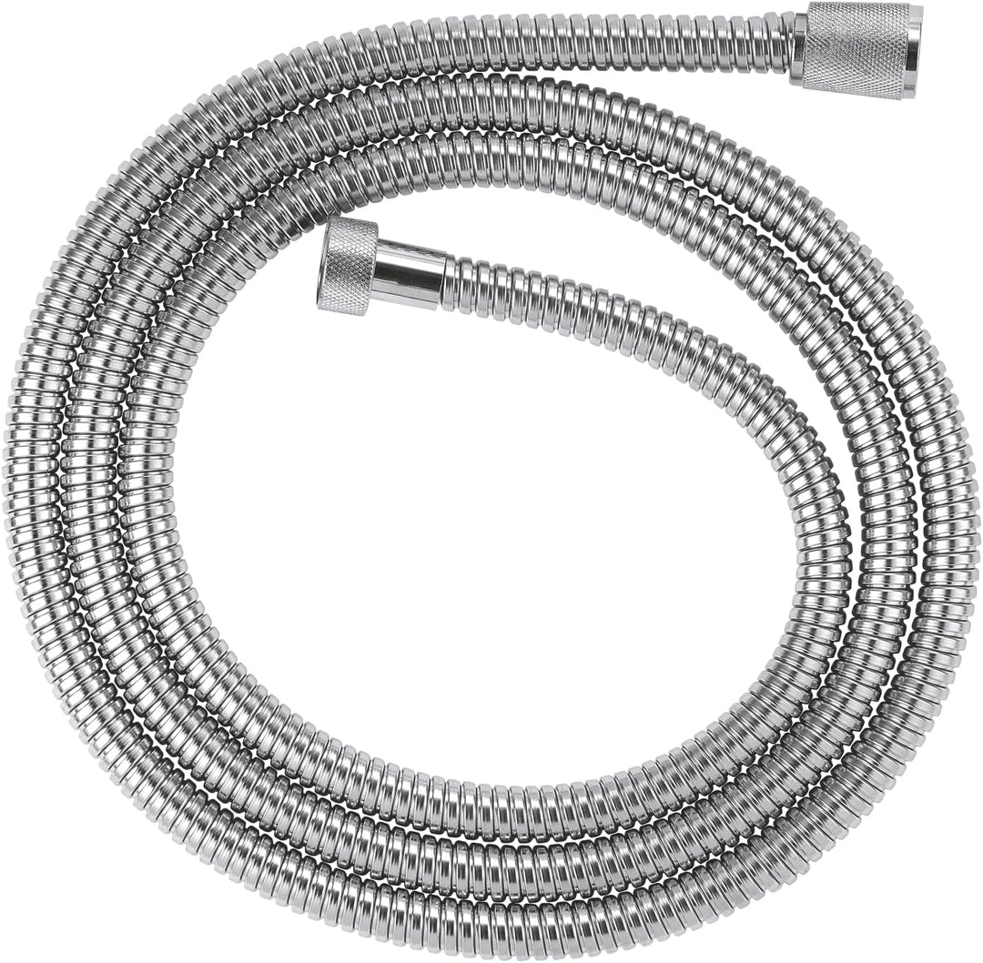 GROHE Vitalioflex - Metallbrauseschlauch (2000 mm, verstärkte Ausführung, knickfest, hitzebeständig)