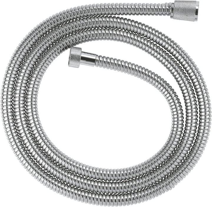 GROHE Vitalioflex - Metallbrauseschlauch (2000 mm, verstärkte Ausführung, knickfest, hitzebeständig)