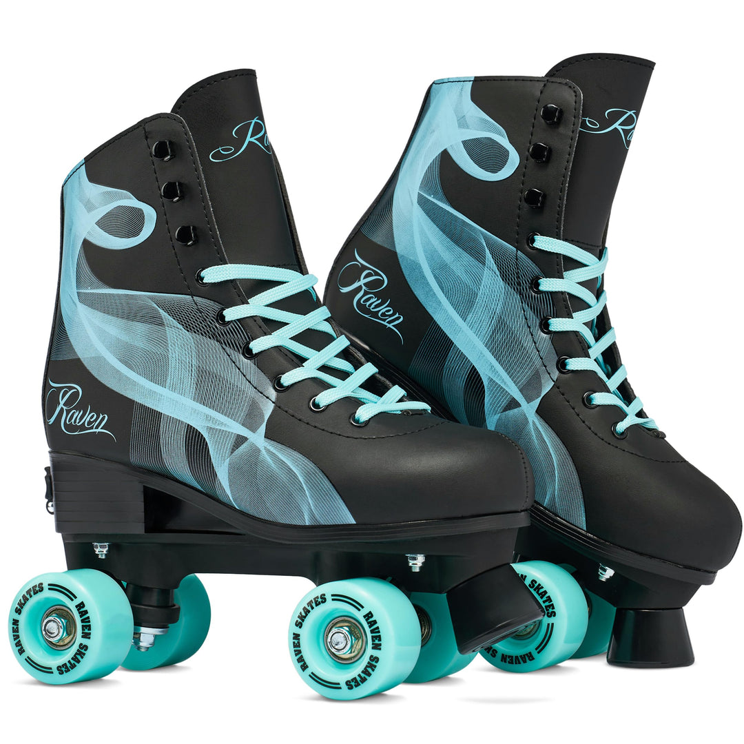 RAVEN Rollschuhe Roller Skates für Kinder Erwachsene Mädchen Damen verstellbar 39-42 (25-26,5cm) Ser