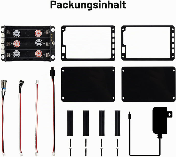 Waveshare Uninterruptible Power Supply UPS Module Supports Charging and Power Output at The Same Tim